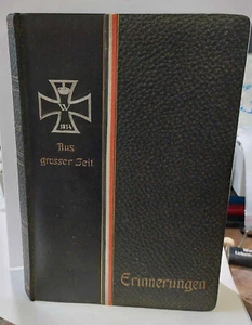WWI: box in book form with iron cross from large time 25 x 17 x 4 cm(3) - Picture 1 of 4