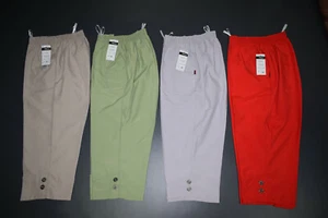 Damen 3/4Hose Caprihose Schlupfhose Microfaser Sommer ...Gr:21,22,23,24,25,26,27 - Bild 1 von 12