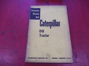 1955 Caterpillar D8 Tractor Service Repair Dealer Shop Reference Manual - Bild 1 von 4