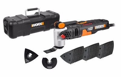 WORX WX681 F50 Sonicrafter Multi-Tool Oscillating Tool 450W 240V Carry Case Kit - Image 1 of 4