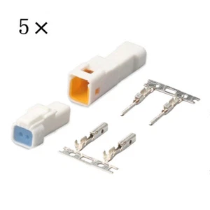 5x JST02T/02R-JWPF-VSLE-S JST Buchse Stecker  Steckverbinder Wasserdicht Sets-XY - Bild 1 von 1
