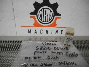 Omron S82K-00305 Power Supply DC5V 0.6A AC100-240V 50/60Hz Used With Warranty - Picture 1 of 6