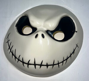 Nightmare Before Christmas Jack Skellington Adult Plastic Face Mask Halloween