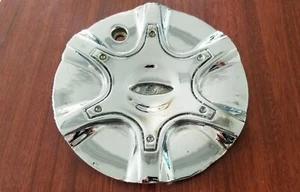 ZORA CENTER CAP CAP-963 CHROME WHEELS CENTER CAP METAL - Picture 1 of 8