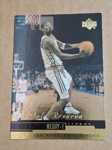 1999-00 TYRONE NESBY UPPER DECK GOLD RESERVE NBA CARD #94 LA CLIPPERS UNLV - Picture 1 of 2