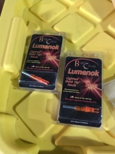 Lumenok Orange Lighted Nock Single Archery Lot - Picture 1 of 1