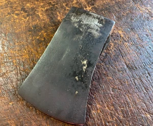 Cabeza de hacha de una sola broca de 4 lb de colección (marca de sello HK SM-FC) ¡Patrón de Wisconsin bonito! - Imagen 1 de 10