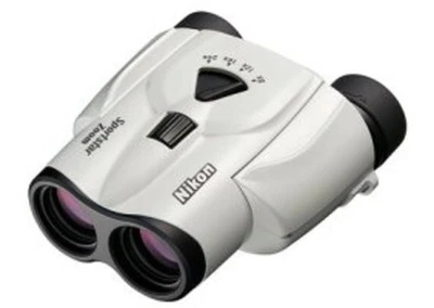 NIKON Sportstar Zoom 8-24x25 White 8-24x zoom binoculars 25mm compact - Image 1 of 3