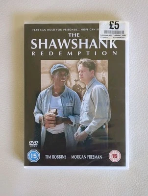 The Shawshank Redemption (DVD, Region 2  2003) Tim Robbins Morgan Freeman New  - Image 1 of 3