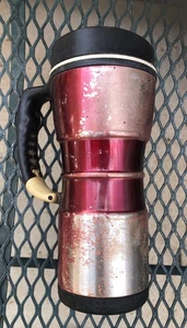 Congo 2004 Stainless Steel Red Extreme Tumbler, 16 oz. Carabiner Handle - Picture 1 of 11