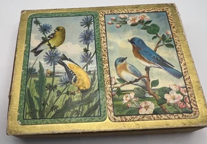 Dos barajas de cartas de colección con diseño de búho fanfarria recubierta de plástico - Imagen 1 de 6