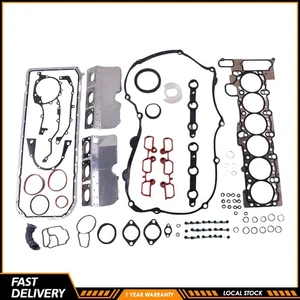 Full Gasket Set Fit 2001-2006 BMW E46 E39 E53 E36 E85 L6 2.5L 3.0L M54B25 M54B30 - Picture 1 of 10