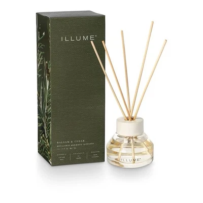 Illume - Balsam & Cedar Aromatic Diffuser Small - NEW IN BOX - 3 Fluid Oz - Image 1 of 4