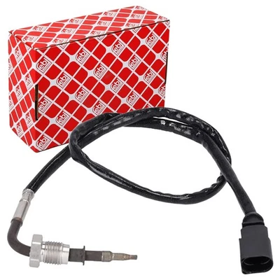 FEBI CAPTEUR DE TEMPÉRATURE D'ÉCHAPPEMENT Compatible Avec AUDI A4 A5 Q5 | 185847 - Photo 1/3