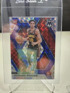 2024-25 Mosaic Prizm Zaccharie Risacher 13/45 Rookie Blue - Picture 1 of 2