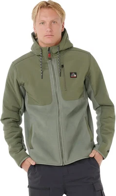 RIP CURL Snowboard Fleece Jacke ANTI SERIES SEARCH Zip Fleece 2026 cactus green - Bild 1 von 4
