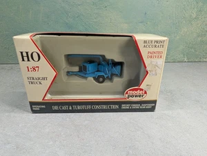 USED Model Power 26002 HO Scale Blue Wood Chipper Read Description - Picture 1 of 3