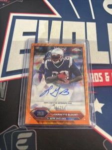 2023 Topps Composite Chrome LeGarrette Blount Auto Orange Wave /25 - Picture 1 of 2