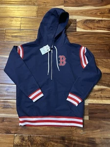 Women’s new Boston Red Sox Victoria Secret pink half zip sweatshirt. Size small - Picture 1 of 3
