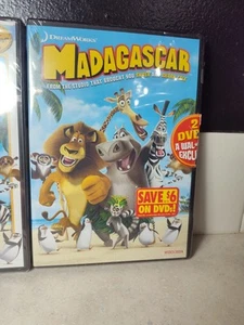 Madagascar (DVD, Widescreen) Brand New - Factory Sealed 2 Pictured Both The Same - Picture 1 of 4