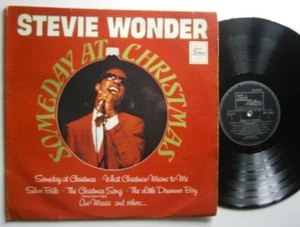 STEVIE WONDER: SOMEDAY AT CHRISTMAS (Tamla Motown) 1968 LP - Mono - Picture 1 of 3