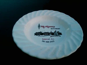 Juego de cenicero de restaurante McATEERS SOMERSET de repuesto n.j. - Imagen 1 de 5