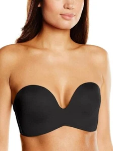 Wonderbra Ultimate Strapless Bra in black, UK 34FF / US 34H - Picture 1 of 4