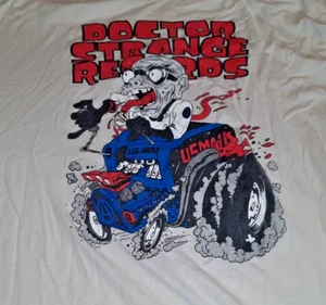Doctor Strange Records 3XL T-Shirt Hot Rod Ratfink Kustom Kulture - Picture 1 of 2