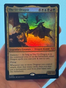 1X FOIL The Ur-Dragon MINT MTG Magic CMM Commander Masters Dragon CEDH EDH - Bild 1 von 4