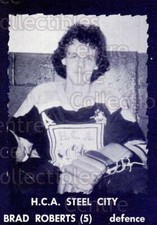1975-76 HCA Steel City Vacuum #10 Brad Roberts
