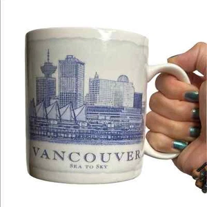Starbucks 2006 Vancouver Architecture Coffee Mug - Picture 1 of 4