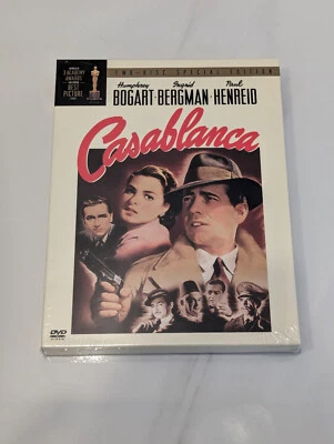 Casablanca (DVD, 2003, 2-Disc Set, Two Disc Special Edition) - SEALED - Image 1 of 2
