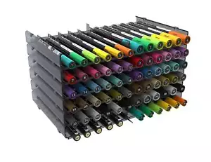 TOOLI-ART 72 Art Marker Storage Tray Organizer Holder Adjustable Divider 6 Trays - Picture 1 of 9