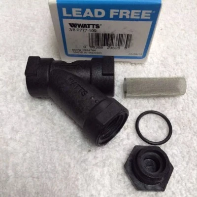 WATTS FILTRO Y COLADOR VATIOS SIN PLOMO "Y" 3/8 P777-100 CCP#16771