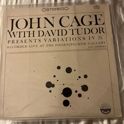 John Cage With David Tudor Variations VI ￼ Live At The Fei￼gen/Palmer Gallery LA - Image 1 of 2