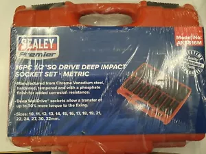 Juego De Llaves De Impacto Sealey 16 Piezas 1/2" - Imagen 1 de 2