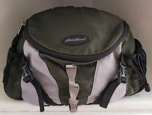 Eddie Bauer Fanny Pack Waist Belt Water Bottle Pouch Travel Hiking Running Pet - Picture 1 of 13