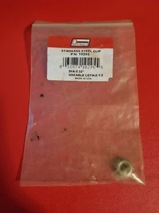 Double H 10295 Stainless Steel Clip 2-1/2" #18JS-1850-A2 - Picture 1 of 1