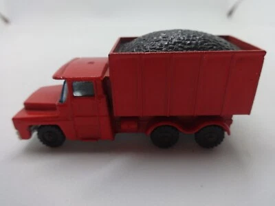 Husky - Red Guy Warrior Coal Truck - Loose & Nice - image 1 of 4