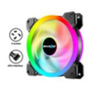 1-10x BRAINZAP 120mm LED ARGB/RGB Case Fan Set Gehäuse Lüfter Aura Asus Coolmoon - Bild 1 von 12