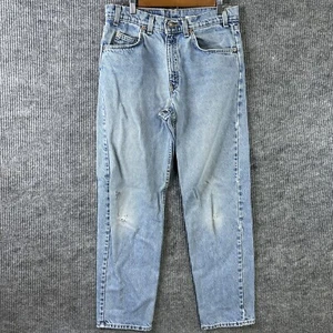 Vintage Levis Jeans 550 Mens 32/32 Relaxed Fit Orange Tab Made In USA Hole - Picture 1 of 18