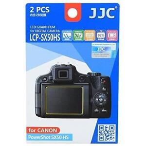 JJC Guard Film Crystal Clear Screen Protector for Canon PowerShot SX50 HS