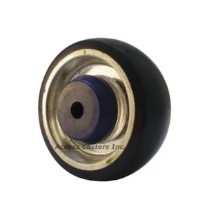 5DPA51   5" x 1-1/4" Polyurethane on Aluminum Wheel, 440 lbs Capacity, 9/16" Hub - Picture 1 of 1