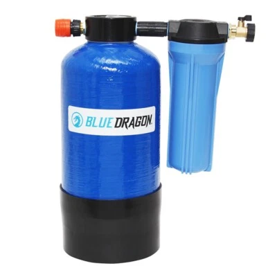 WINDOWS101 DI Fiberglass Tank .35cf With Carbon Filter for Water-Fed Pole Cleaning