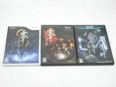 Fatal Frame Zero Mask of the Lunar Eclipse Crimson Butterfly Maiden Japan Wii U - Image 1 of 4