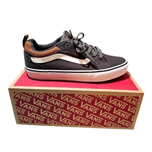 Vans Filmore Suede Canvas Dark Grey White Mes Size 8 Unisex - Picture 1 of 6