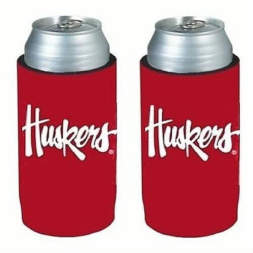 Nebraska Cornhuskers NCAA 2 包超薄罐 Koozie — 第 1/1 张图片
