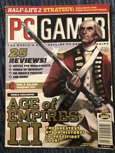 PC Gamer Magazin (Februar 2005 Band 12) #2 Age of Empires III Cover - Bild 1 von 2