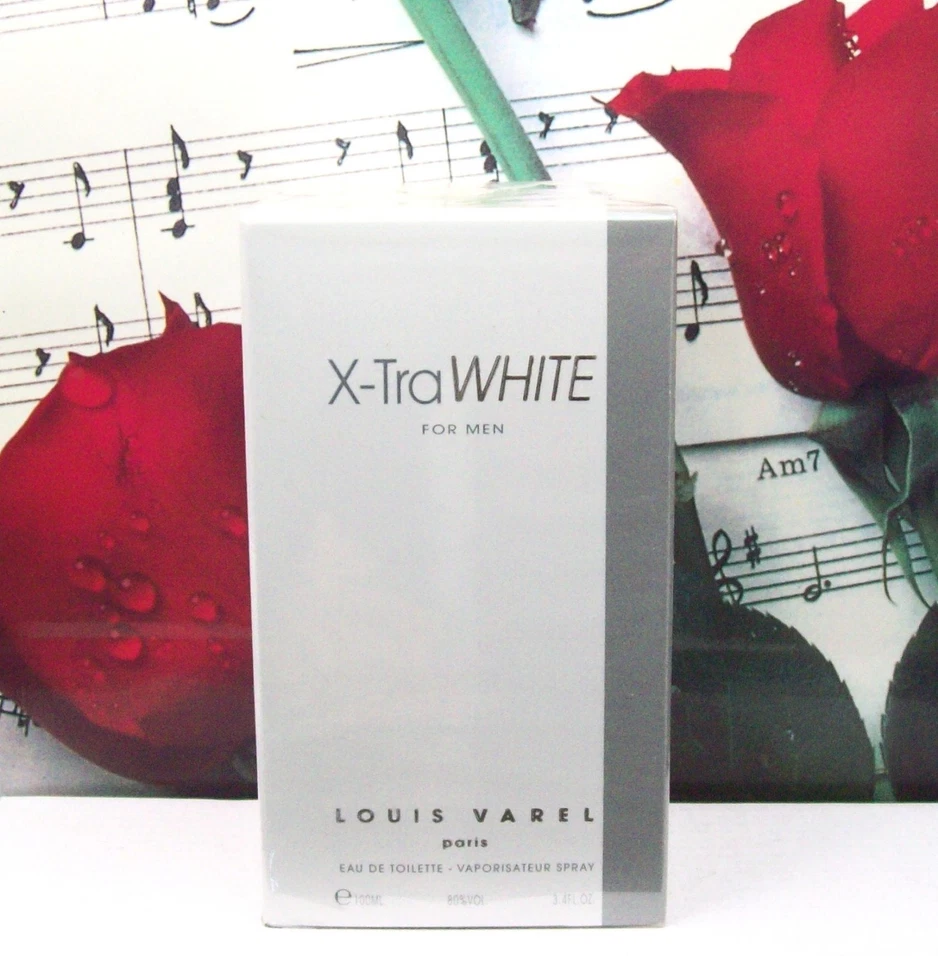 X-tra White by Louis Varel 3.4 Oz 100 Ml EDT Cologne Spray for Men