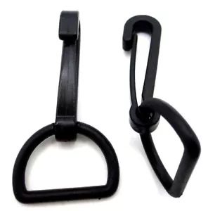 Clip para bolsa de cordón, 19 mm, correa ancha de 3/4" - ¡Poliacetal duradero! ¡Envío gratis! - Imagen 1 de 12